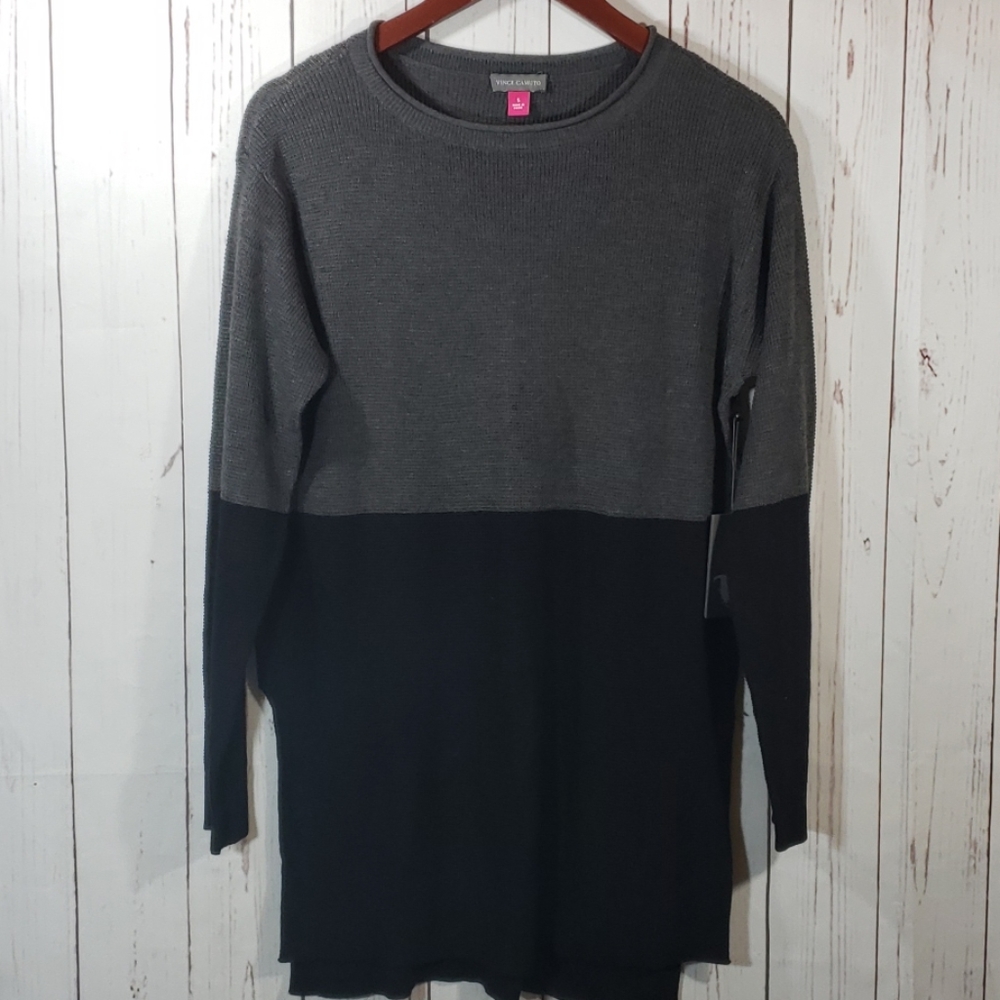 Women's Vince Camuto Sweater black/grey size small